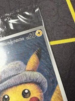 Pokemon TCG Van Gogh Pikachu with Grey Felt Hat SVP en 085 Promo Sealed - Image 4