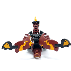 BAKUGAN Pyrus Viper Helios Custom Paint Anime Color 740G SEGA TOYS #46 - Image 5