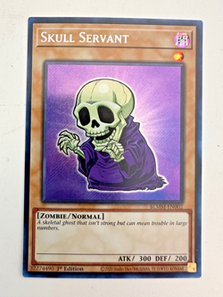 Yu-Gi-Oh! Skull Servant (BLMM-EN002, Secret, 1st Edition, NM) - Image 1