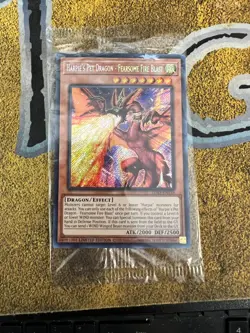 Yugioh SEALED Harpie's Pet Dragon Fearsome Fire Blast LDS3-EN138 Secret Limited - Image 1