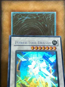 Yugioh Power Tool Dragon RGBT-EN042 Ghost Rare 1st Ed VLP - Image 4