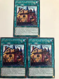 Yugioh Plunder Patroll Shipyarrrd IGAS-EN090 Rare NM x3 {Play Set} - Image 1