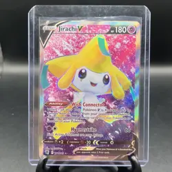 Pokemon Jirachi v TCG Full Art Holo Card Sword & Shield Astral Radiance 170/189 - Image 1