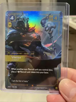 Riftbound Viktor Leader Champion English card 246/298 - Image 1