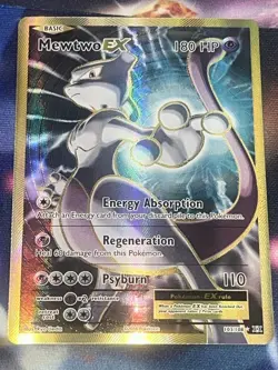 Pokemon TCG Mewtwo EX Full Art Holo Card 103/108 Evolutions Nm - Image 1