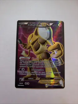 Pokemon Alakazam EX TCG Fates Collide Holo Full Art Ultra Rare Card 117/124 - Image 1