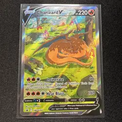 Charizard V SWSH260 Sword & Shield Promo Holo English Pokemon Card TCG NM - A - Image 1