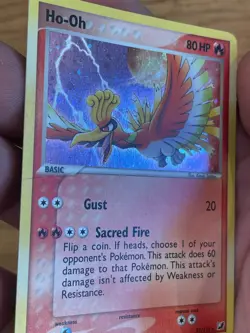 Pokemon Card - Ho-Oh EX Unseen Forces 27/115 Holo Rare NM-/LP+ - Image 3