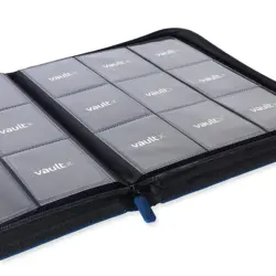 Vault X Royal Blue 9-Pocket Exo-Tec Zip Binder - 360 Cards - New - Image 2