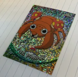 2000 Topps Chrome Pokemon # 46 PARAS Sparkle Card Rare Nintendo TCG Wotc - Image 1