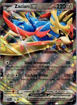 Zacian ex - Promo SV: Scarlet & Violet Promo Cards 198 NM - Image 1