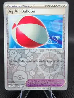 Big Air Balloon Reverse Holo NM 155/165 Scarlet & Violet 151 Pokemon Card - Image 1