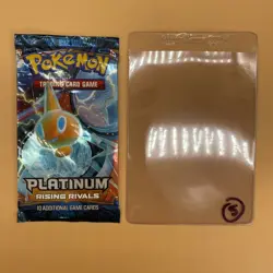 Pokemon TCG - Platinum Rising Rivals - 10 Card Booster Pack - Rotom Art Sealed - Image 1