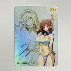 Waifu Signature Collection Anime Trading Card - ZR - Miku - Image 1