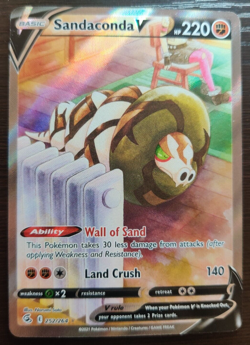 Sandaconda V - 252/264 - Full Alternate Art, Fusion Strike - Pokemon Card - NM - Image 2