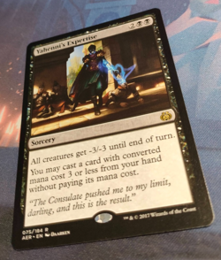 Yahenni's Expertise - Aether Revolt - Rare - NM (See pics) MTG - Image 3
