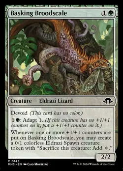 1x Basking Broodscale NM-Mint, English Modern Horizons 3 MTG Magic - Image 1