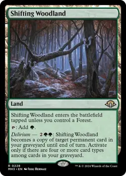 Shifting Woodland - Modern Horizons 3 (MH3) NM Magic: The Gathering - Image 1