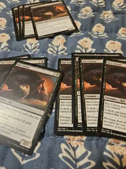 Rat Colony Set of 5 - Dominaria DOM MTG Magic - Image 2