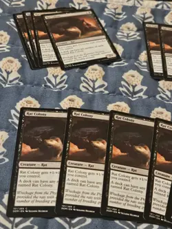Rat Colony Set of 5 - Dominaria DOM MTG Magic - Image 3