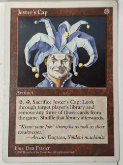 Jester's Cap - 5th Edition Core Set - Magic the Gathering MTG Nice! - Image 1