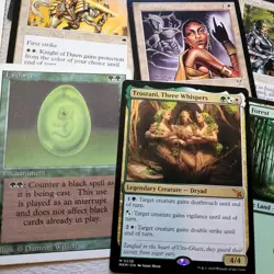 Magic Whole COMMANDER Deck MTG - Protection from Colors Green and White Mythic - Image 1