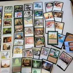 Magic Whole COMMANDER Deck MTG - Protection from Colors Green and White Mythic - Image 2