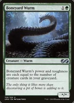 [4x] Boneyard Wurm UMA LP MTG - Image 1