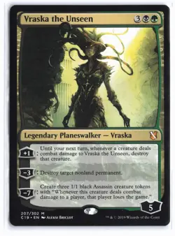 Vraska the Unseen Commander 2019 Regular - Image 1
