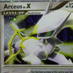2009 Pokemon ARCEUS LV.X 96/99 Holo Ultra Rare SWIRL + BLEED Pack Fresh Card NM - Image 3