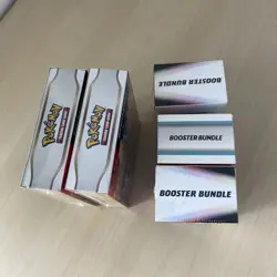 Pokemon Booster Bundle Lot: 2x Surging, 2x Prismatic Evolution, 1x Destined Riv. - Image 4