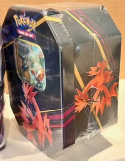Pokemon TCG: Crown Zenith Tin Set of 3 - Galarian Articuno Zapdos Moltres - READ - Image 4