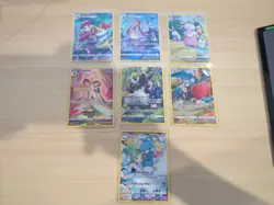 Pokemon : SWSH Silver Tempest, 7 Set of TG Cards, Gardevoir, Braixen, Altaria ++ - Image 1