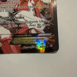 Pokemon EX Team Magma Groudon Ultra Rare Double Crisis 15/34 - Image 5