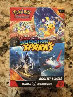 Pokemon TCG Scarlet And Violet Surging Sparks Booster Bundle New and Sealed - Image 1