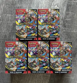 Pokemon TCG Mega Evolution Booster Bundle Sealed Brand NEW SHIPS NOW - Image 1