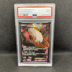 DARKRAI EX FULL ART 2016 POKEMON XY BREAKPOINT #118 PSA 9 - Image 1