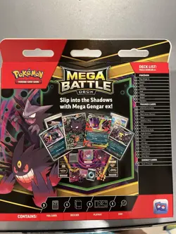 Pokemon TCG Mega Battle Deck (Mega Gengar ex) Factory Sealed Brand New IN STOCK - Image 2