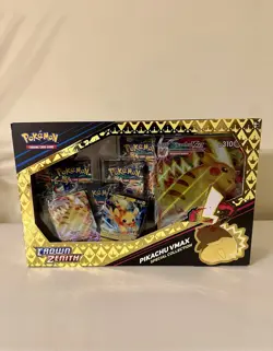 2 x Pokemon Crown Zenith Pikachu VMAX Special Collection Box Brand New & Sealed - Image 2