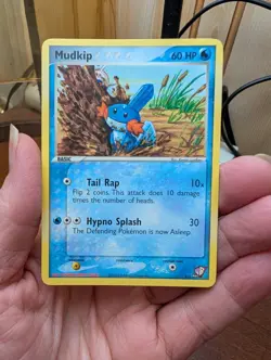 Pokemon KIDS WB Promo Mudkip 4/5 played! check pictures - Image 1