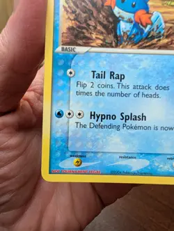 Pokemon KIDS WB Promo Mudkip 4/5 played! check pictures - Image 4