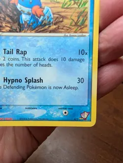Pokemon KIDS WB Promo Mudkip 4/5 played! check pictures - Image 5