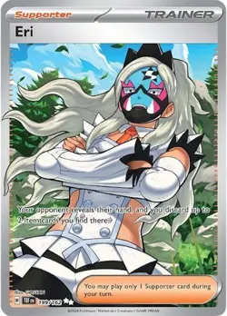 Pokemon TCG Eri 199/162 Temporal Forces Full Art Trainer Ultra Rare Holo - Image 1