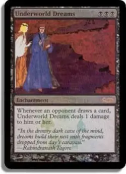 MTG magic cards 1x Underworld Dreams - Foil DCI promo Unique & Misc Promos NM-Mi - Image 1