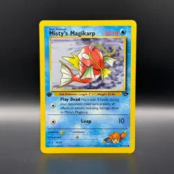 Misty's Magikarp 88/132 1st Edition Gym Challenge Pokemon TCG WOTC Vintage NM - Image 1