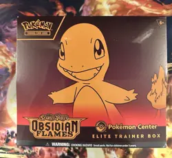 Obsidian Flames Pokemon Center Elite Trainer Box Sealed - Image 1