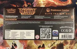 Obsidian Flames Pokemon Center Elite Trainer Box Sealed - Image 4