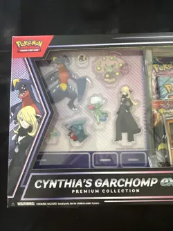 Pokemon TCG Cynthia's Garchomp ex Premium Collection Box Sealed New - Image 3