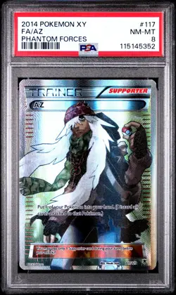 PSA 8 - AZ 117/119 XY Phantom Forces - Pokemon - Image 1