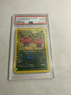 Vileplume 2001 Pokemon Southern Islands Promo #17 PSA 8 - Image 1
